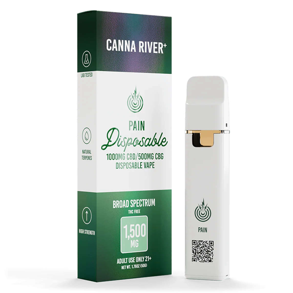 CBD Broad Spec 2 gram disposable