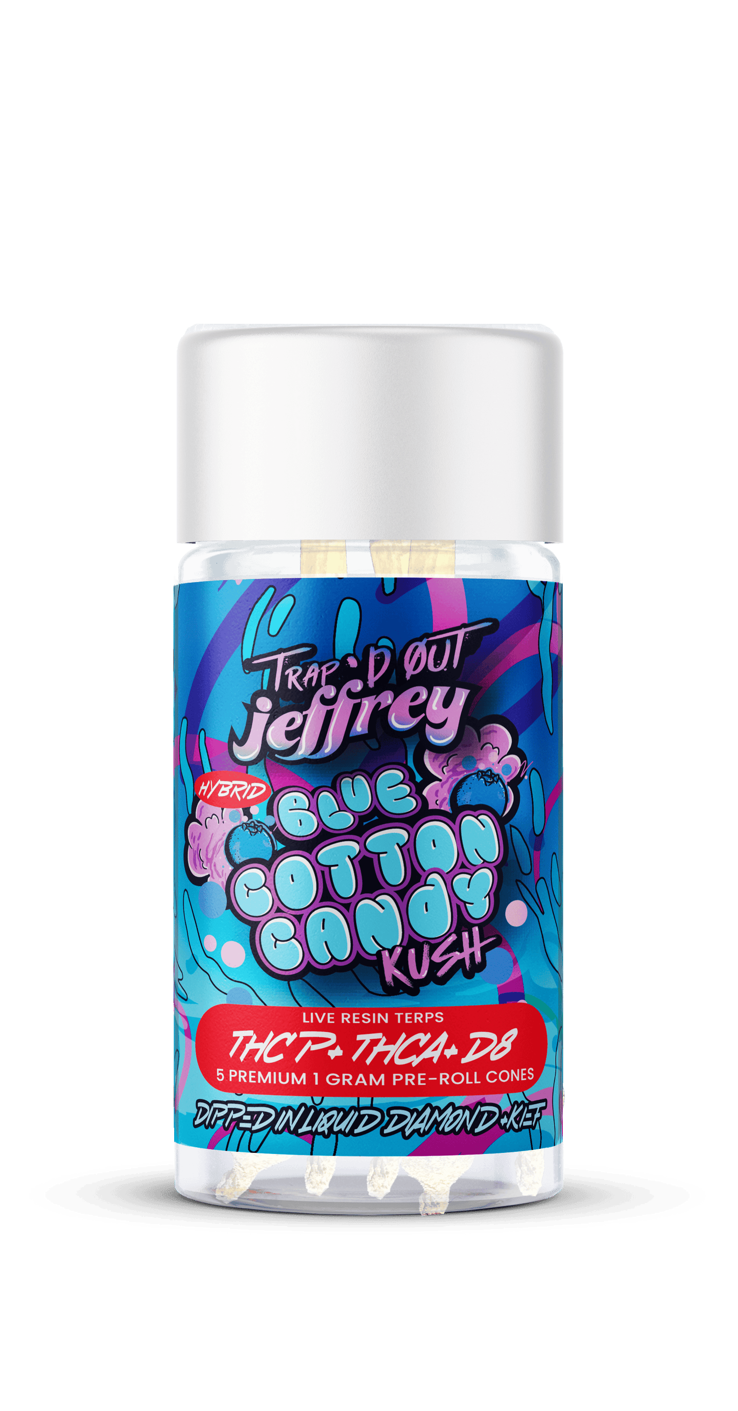 Trap'd Out Jefferey THCA prerolls