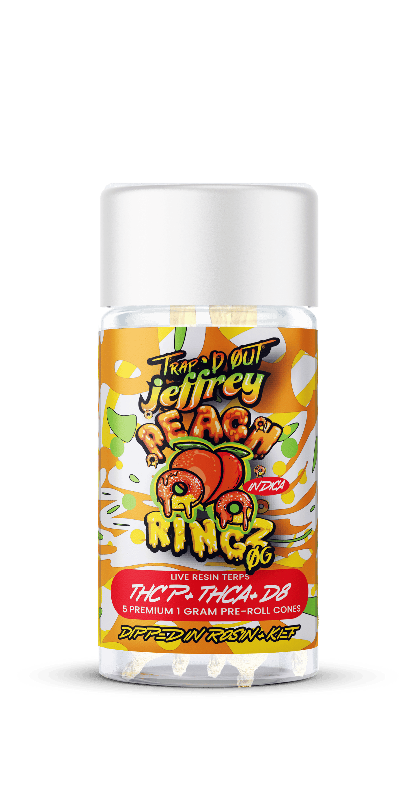 Trap'd Out Jefferey THCA prerolls