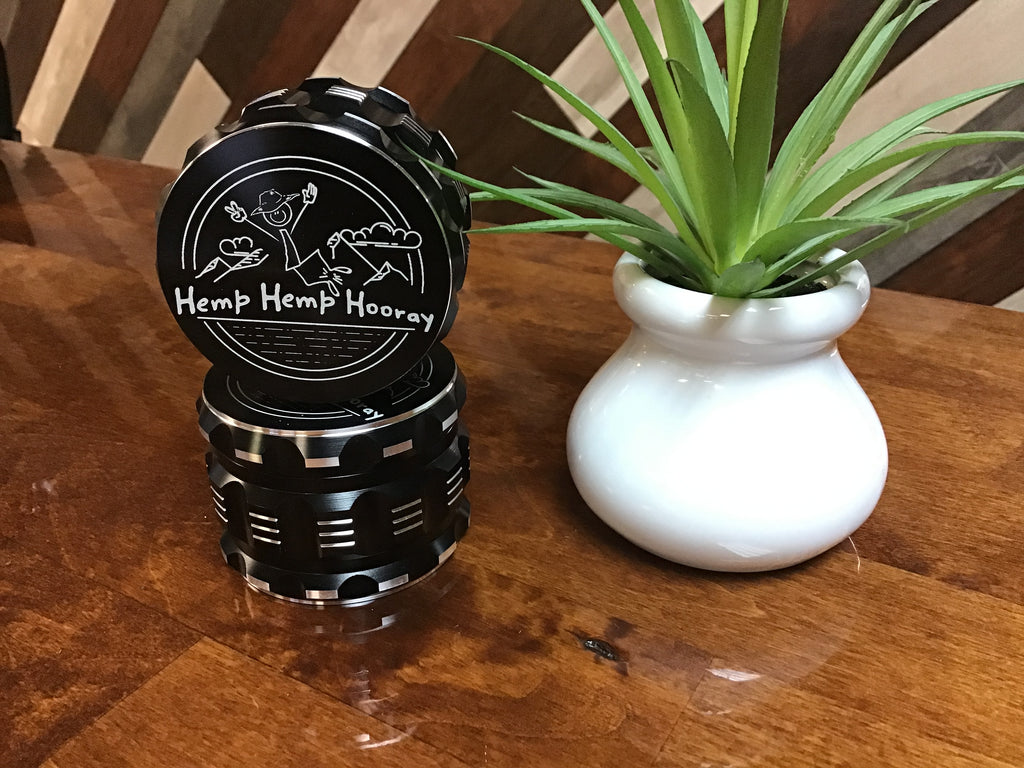 Kozo Grinders with Hemp Hemp Hooray Logo