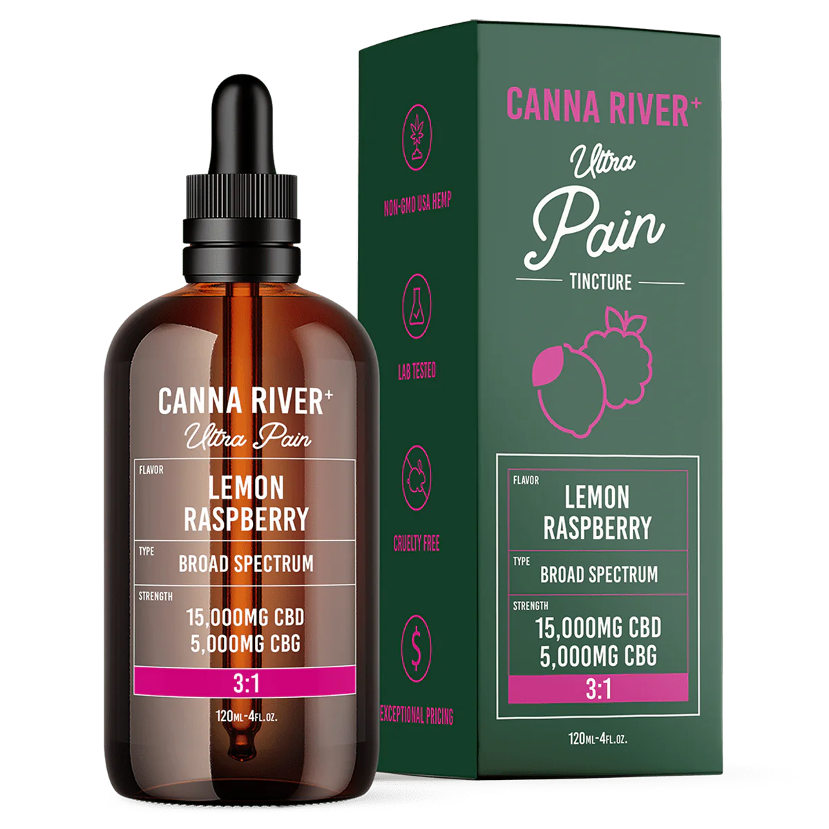 Canna River Ultra Pain full Spec 20,000 mg