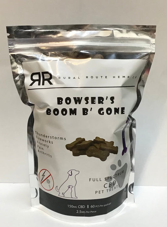 Rural Route Dog Treats 2.5 mg each- 60 Pieces