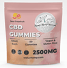 HHH CBD Isolate Gummy -2500mg Total