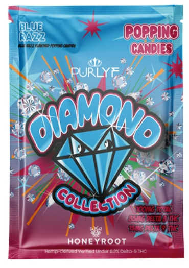 Purlyf Diamond Collection 100mg Popping Candies