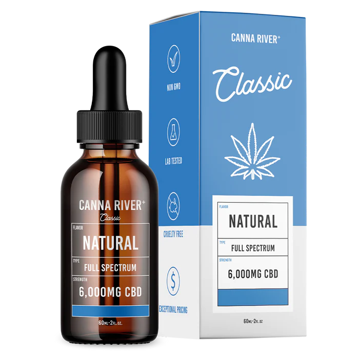 Canna River  Full Spectrum 6000 mg 60 ml Tincture