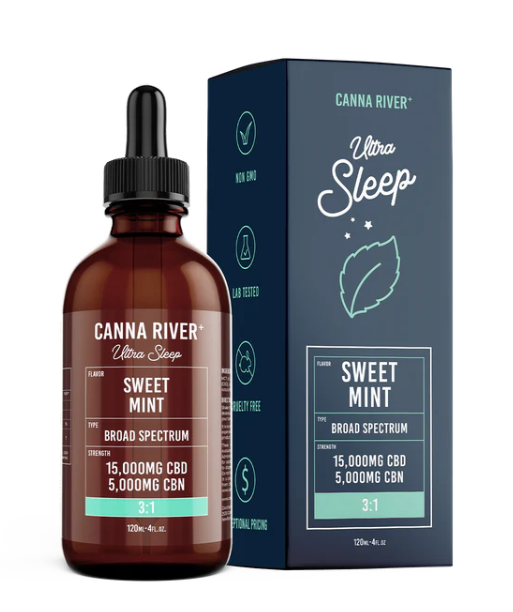 Canna River Ultra Sleep Broad Spec 20,000 mg 120 ML