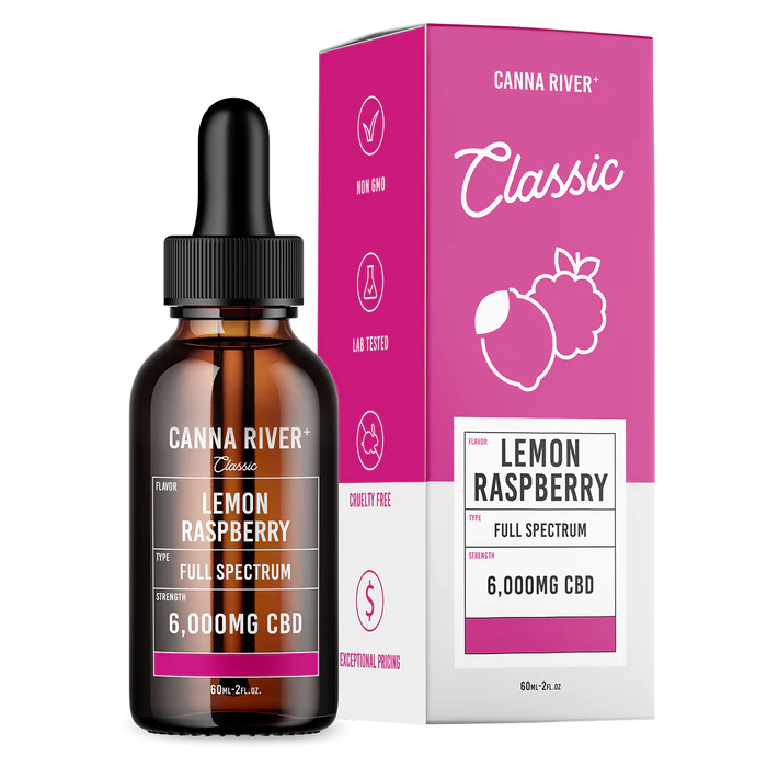 Canna River  Full Spectrum 6000 mg 60 ml Tincture